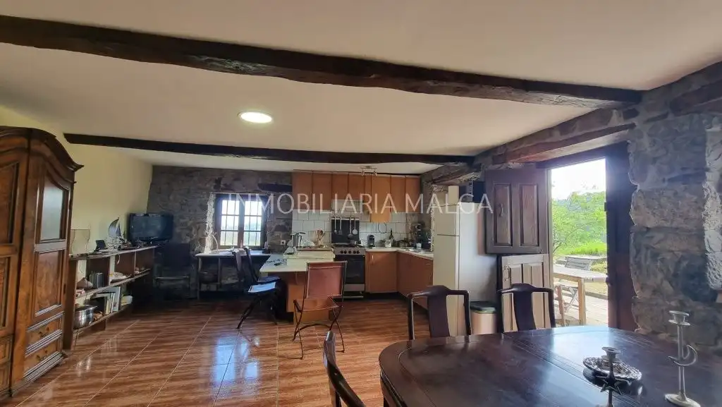 Cocina de Casa o chalet en venta en Colunga con Jardín privado, Parquet y Terraza