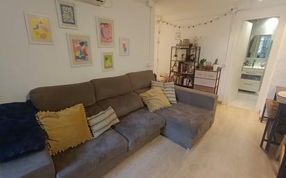 Living room of Flat for sale in  Barcelona Capital  with Air Conditioner and Balcony