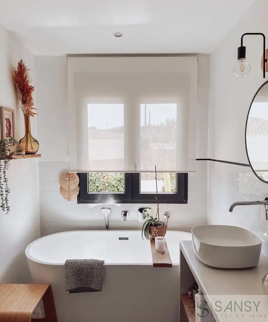 Bathroom of Houses for sale in Jávea / Xàbia  with Air Conditioner, Heating and Terrace