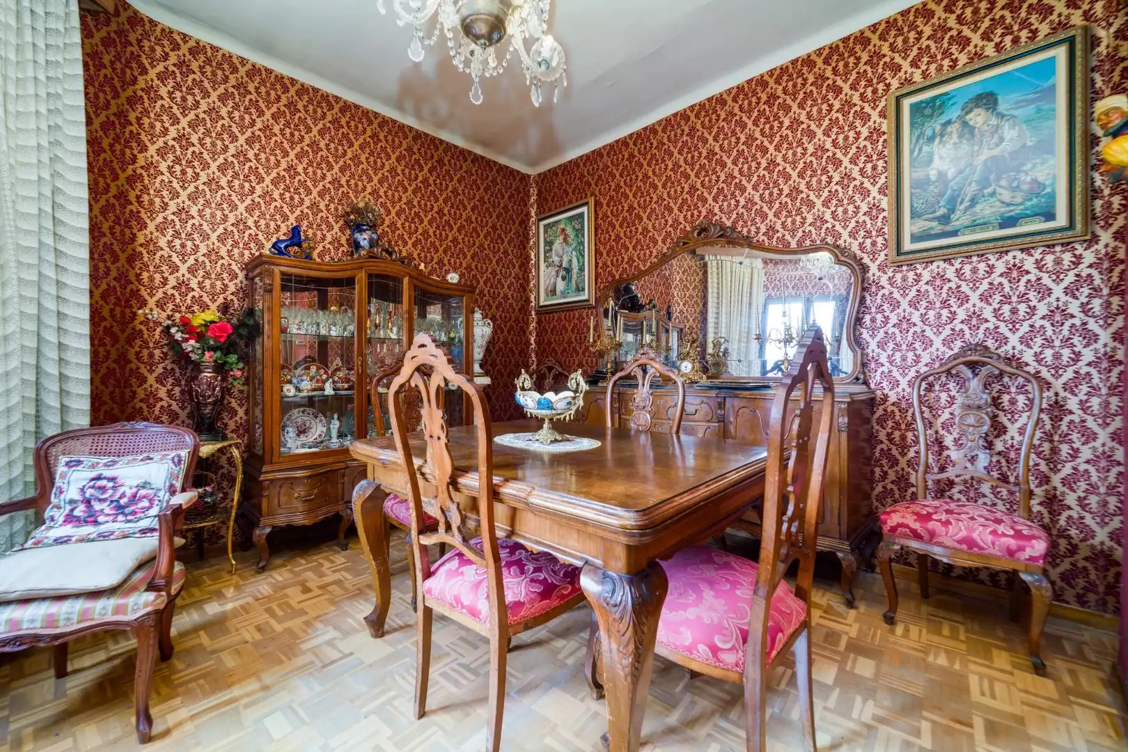 Comedor de Piso en venta en Madrid con Calefacción y Parquet