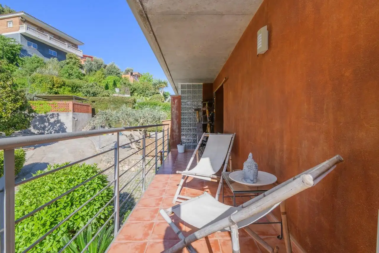 Terraza de Casa o chalet en venta en Vallirana con Aire acondicionado y Balcón