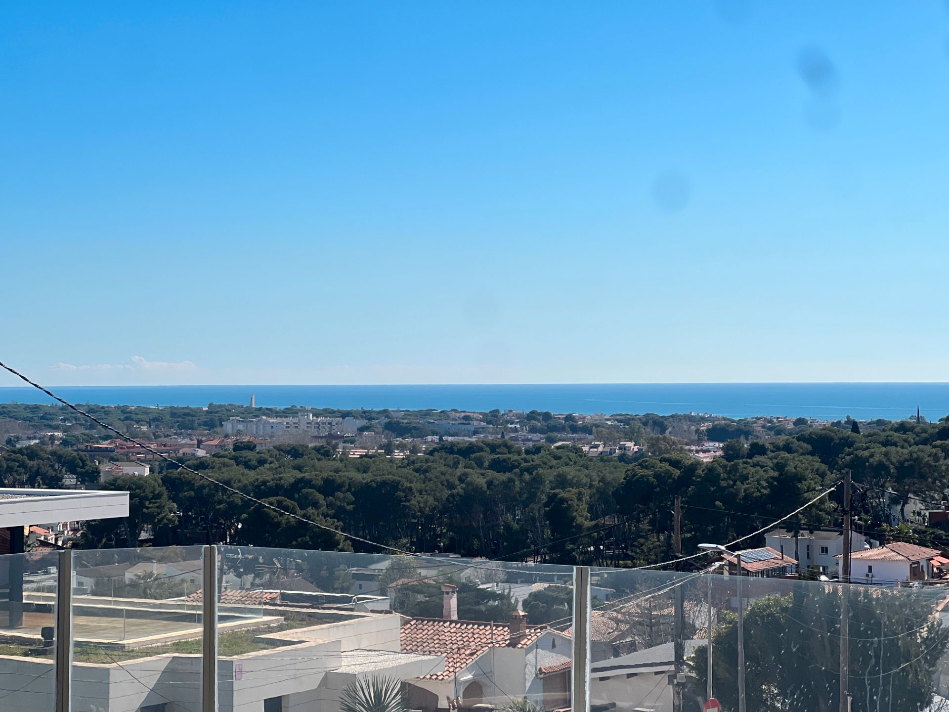 Exterior view of House or chalet to rent in Castelldefels  with Air Conditioner, Heating and Private garden