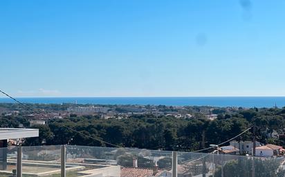 Exterior view of House or chalet to rent in Castelldefels  with Air Conditioner, Heating and Private garden