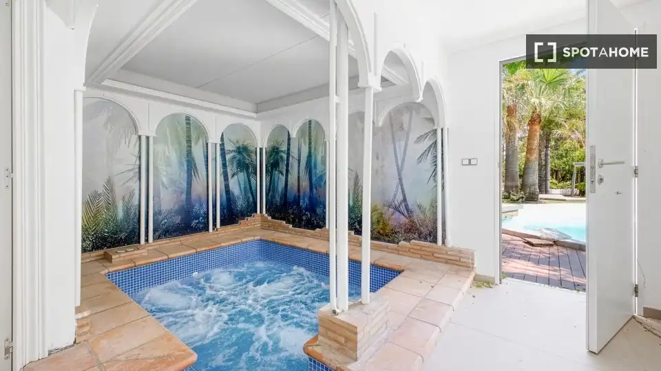 Schwimmbecken von Wohnungen zur untervermieten in Bétera mit Klimaanlage, Terrasse und Möbliert