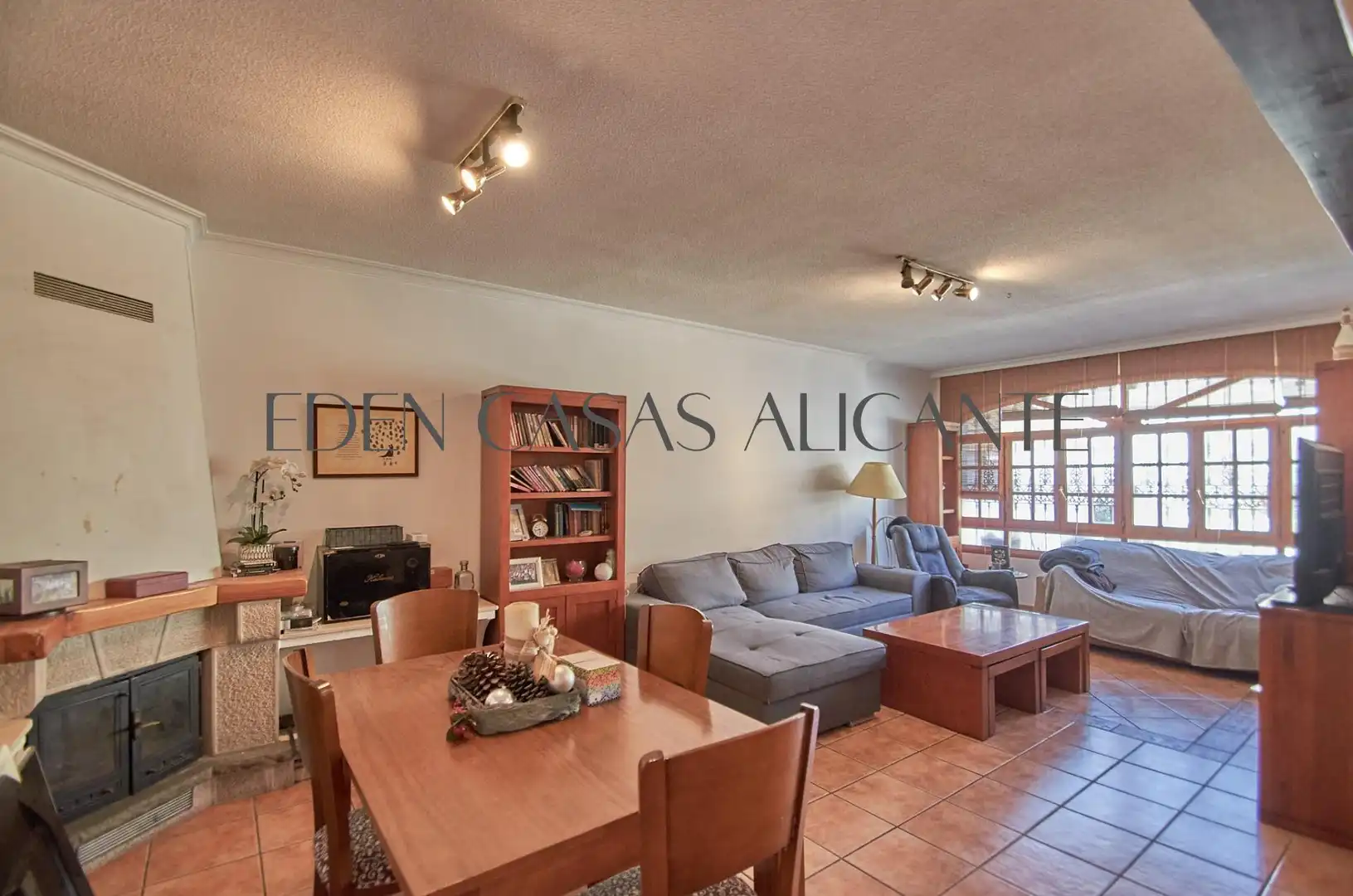 Living room of Houses for sale in El Campello  with Heating, Terrace and Storage room
