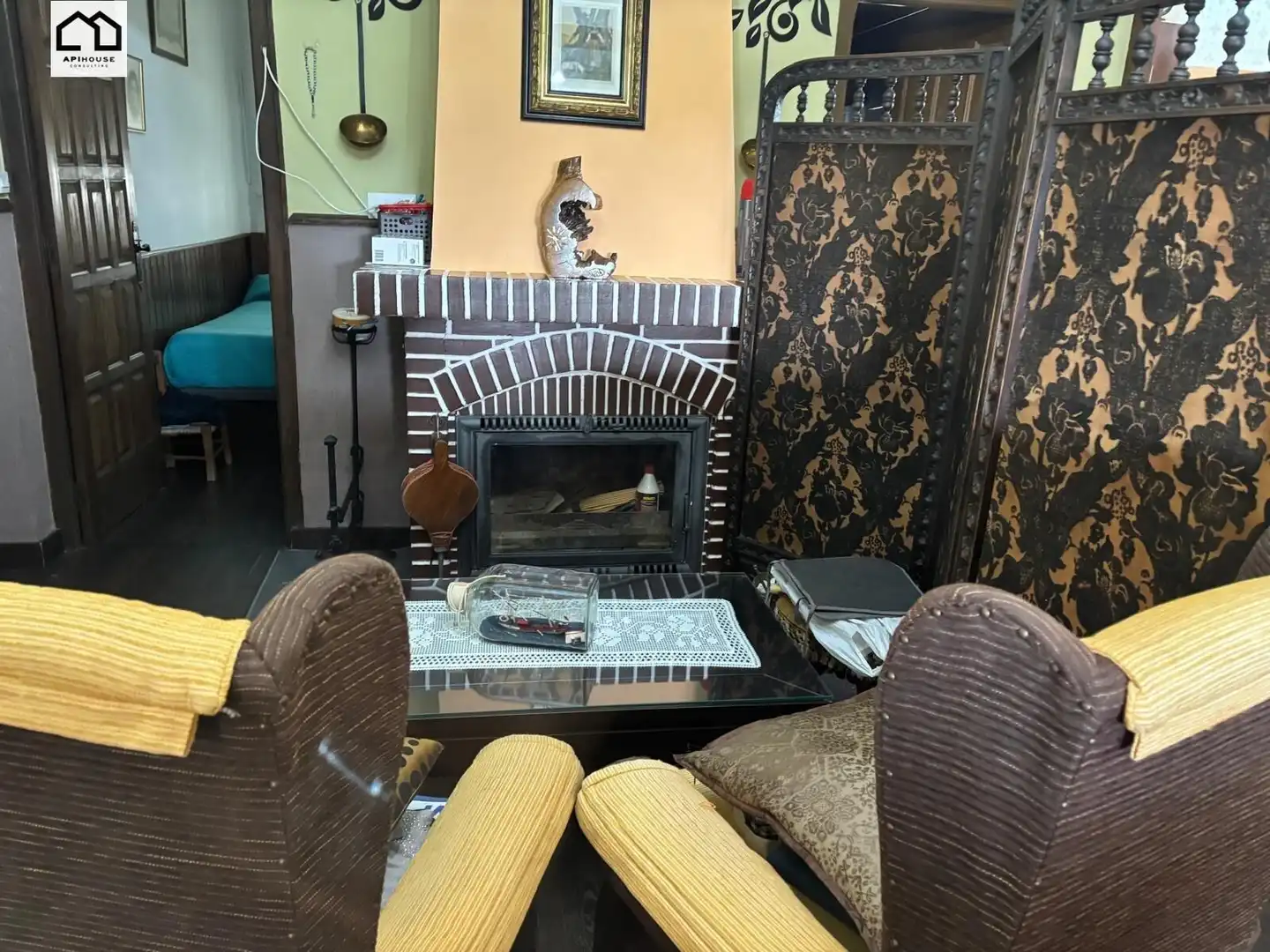 Sala de estar de Casa o chalet en venta en Gavilanes con Aire acondicionado, Calefacción y Jardín privado