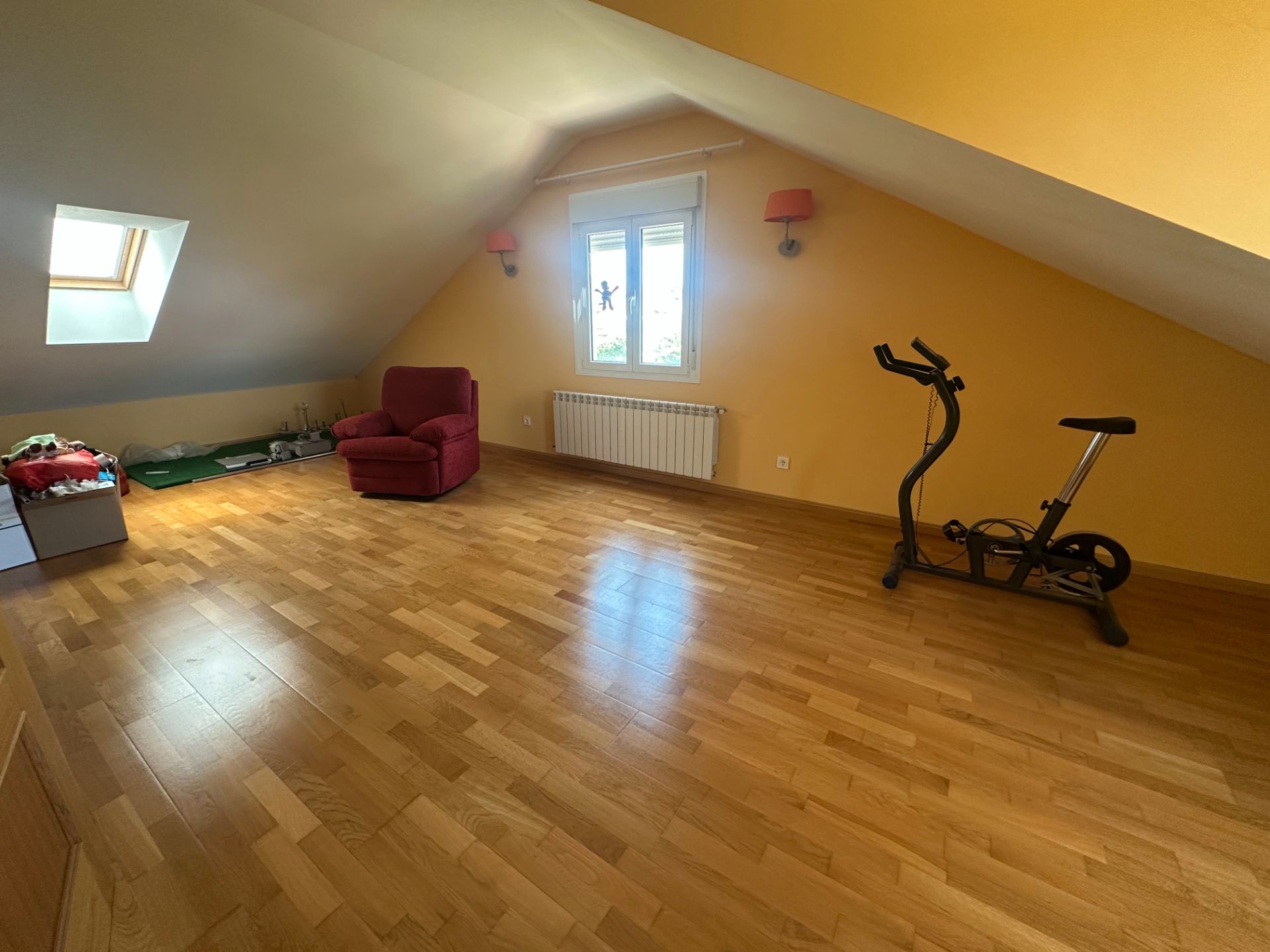 Living room of House or chalet for sale in Fuensaldaña  with Heating