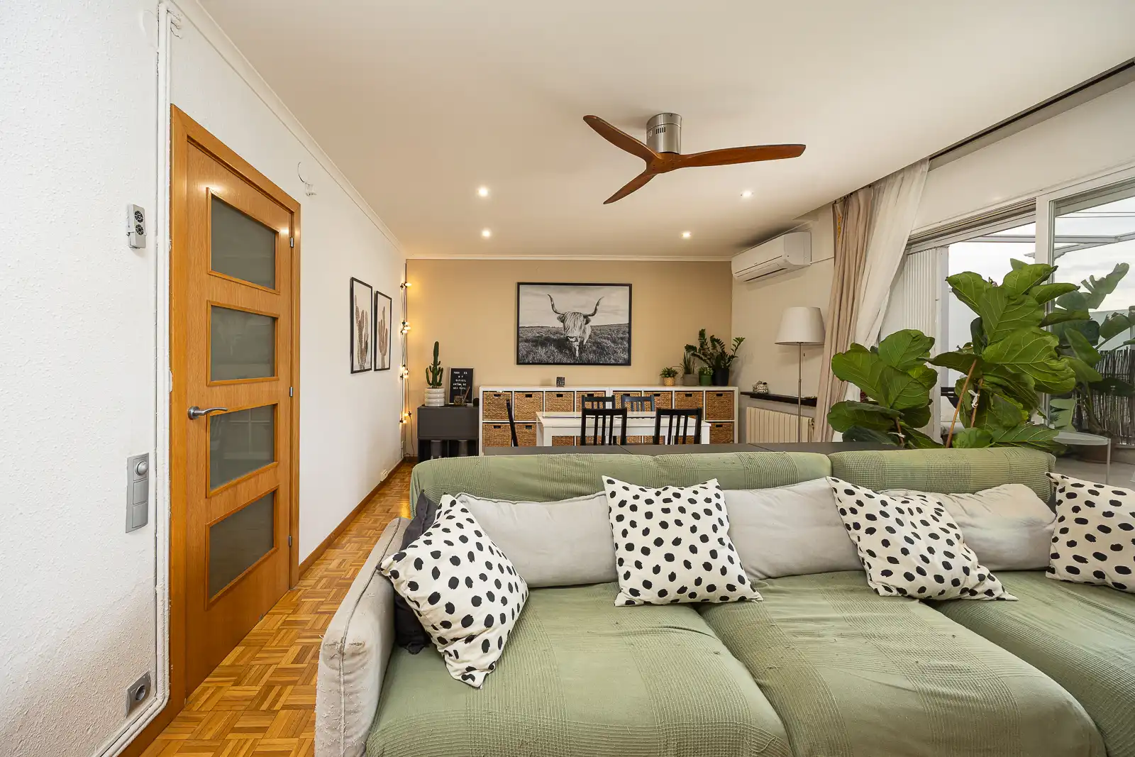Sala de estar de Ático en venta en Centre