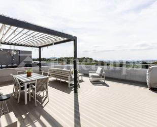 Terrace of Attic for sale in Sant Cugat del Vallès  with Air Conditioner, Terrace and Swimming Pool