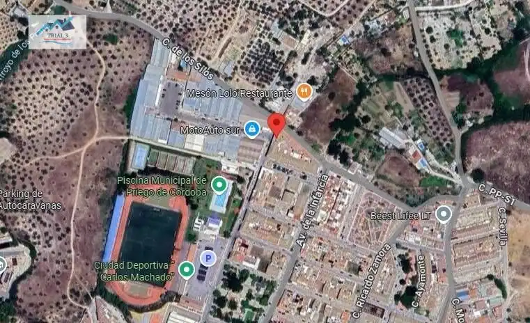 Vista exterior de Piso en venta en Priego de Córdoba con Terraza