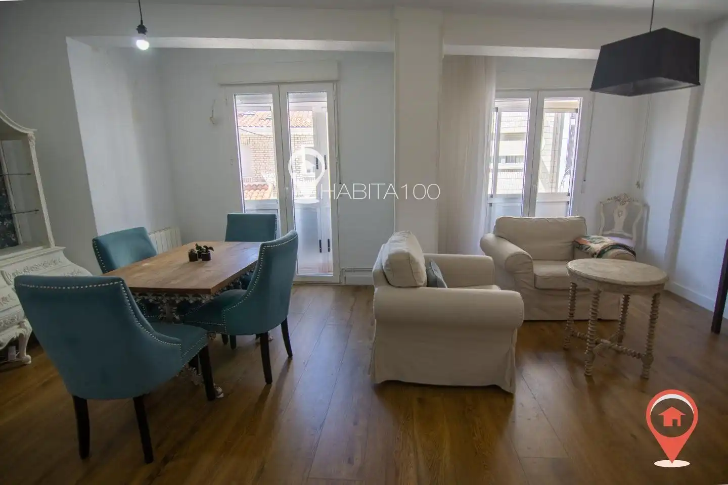 Sala d'estar de Pis en venda en Cuenca amb Calefacció