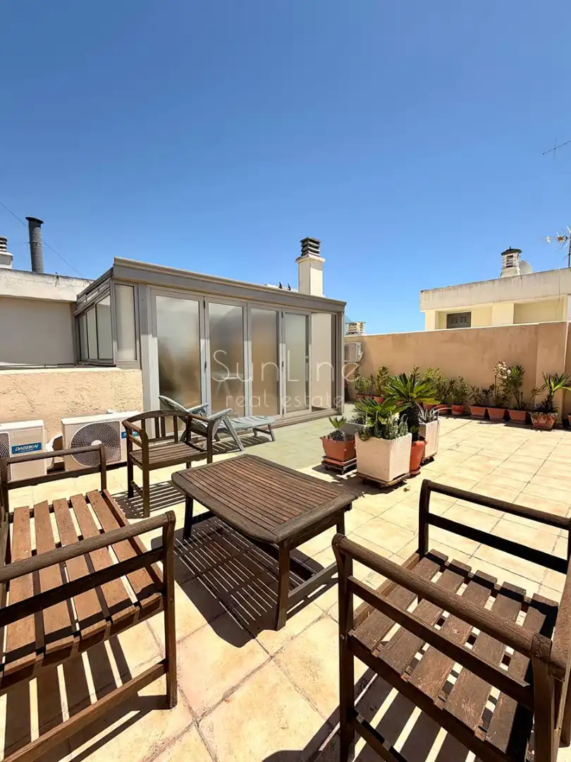 Terrace of Duplexes for sale in Massamagrell  with Air Conditioner, Private garden and Terrace