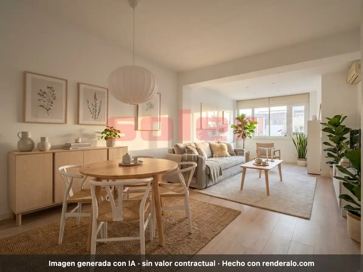 Sala de estar de Piso en venta en Barcelona con Aire acondicionado y Calefacción
