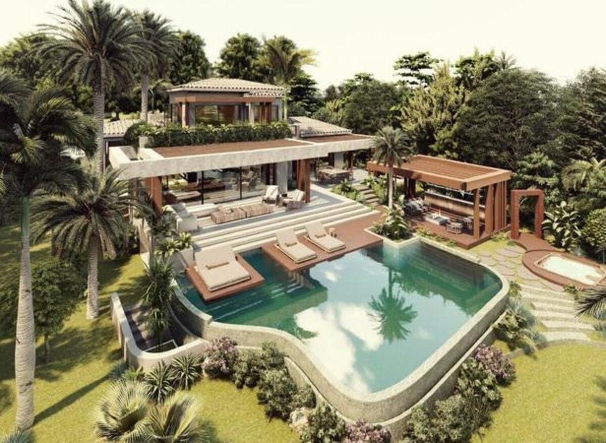 Terrassa de Casa o xalet en venda en Marbella amb Aire condicionat, Jardí privat i Terrassa