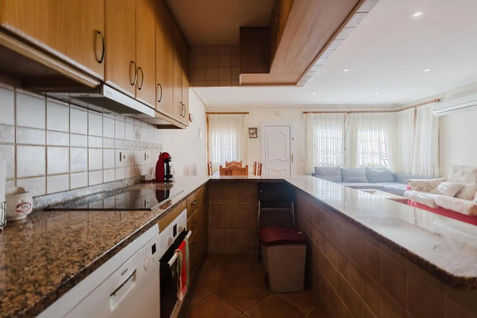 Cocina de Apartamento en venta en Torrevieja con Jardín privado