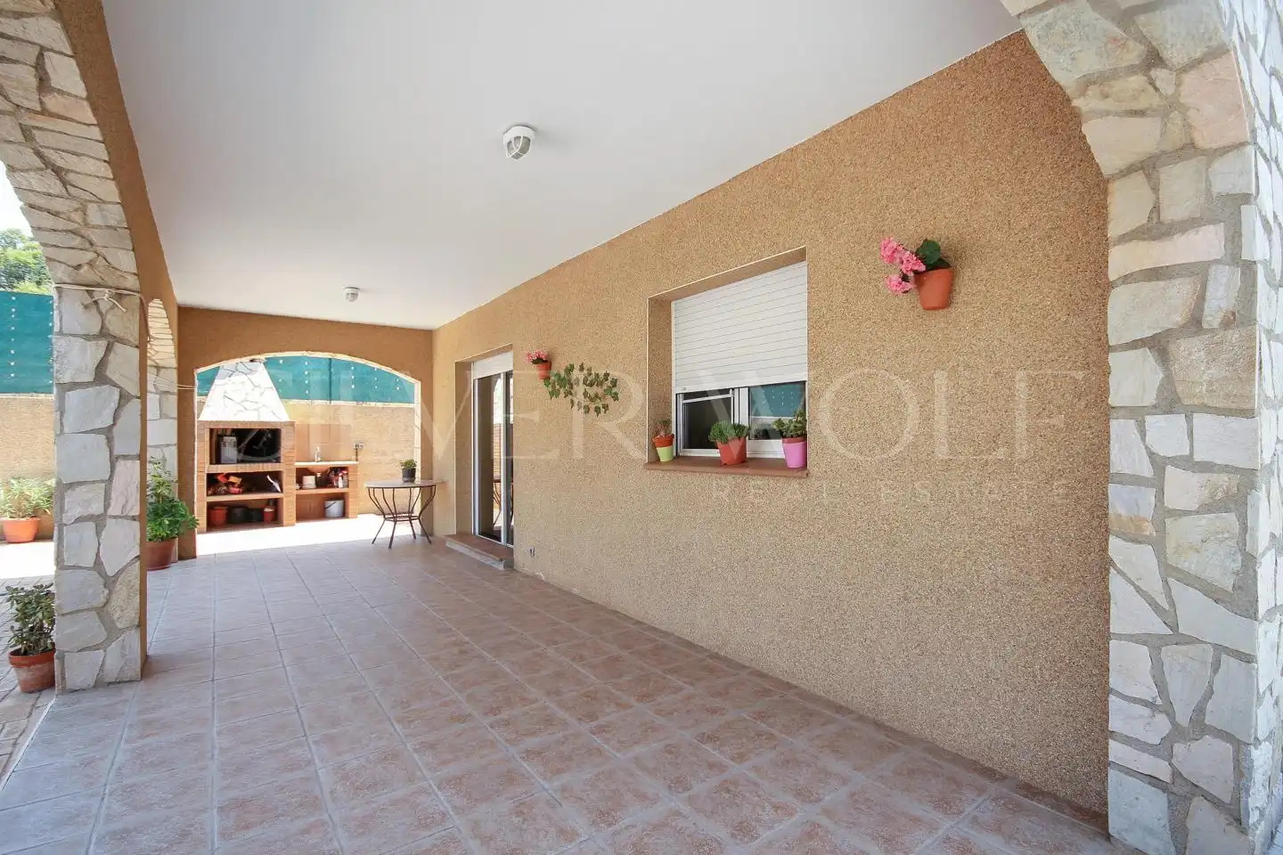 Terraza de Casa o chalet en venta en El Vendrell con Aire acondicionado, Calefacción y Jardín privado