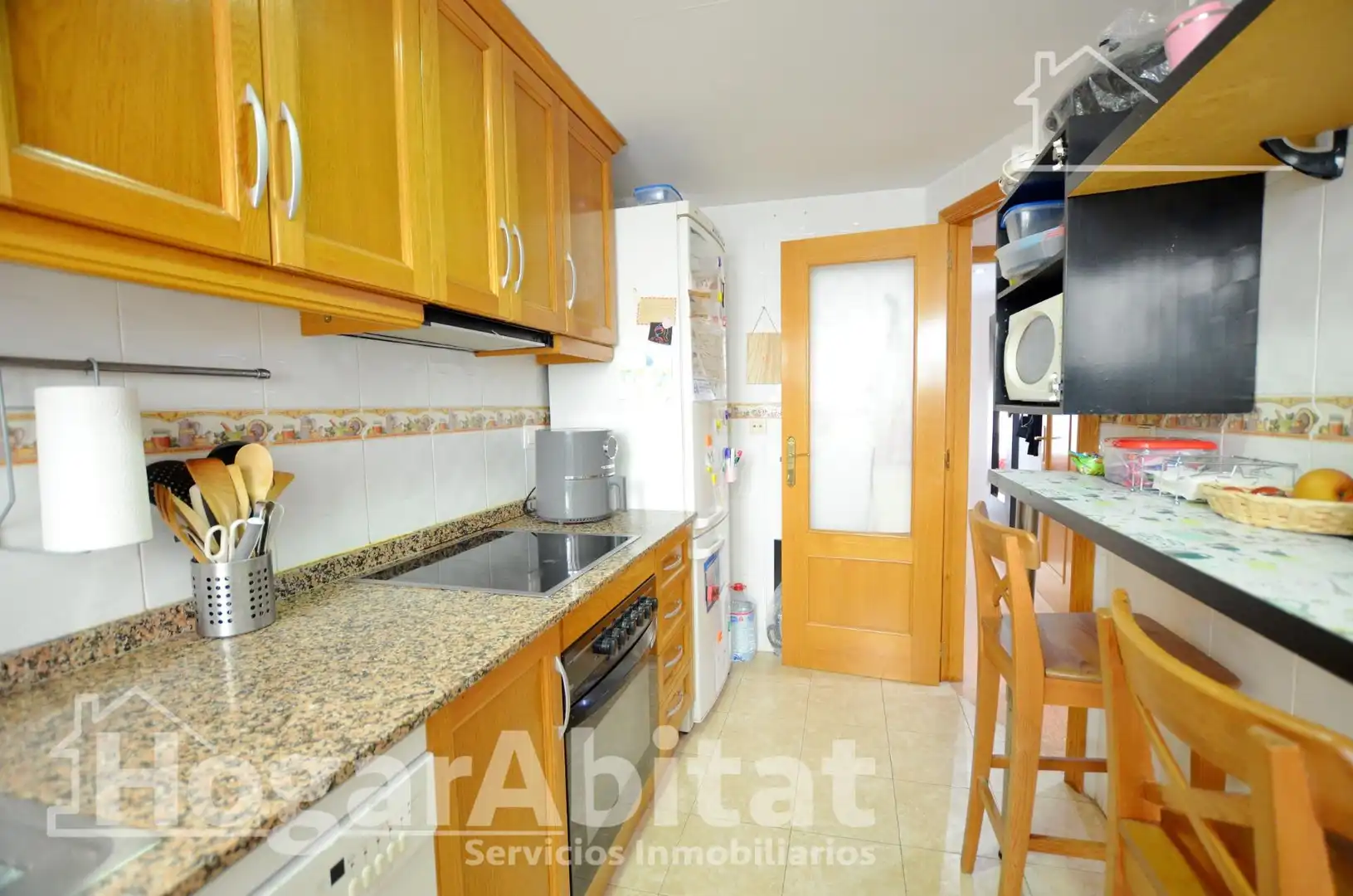 Cocina de Piso en venta en Alicante / Alacant con Calefacción, Trastero y Amueblado