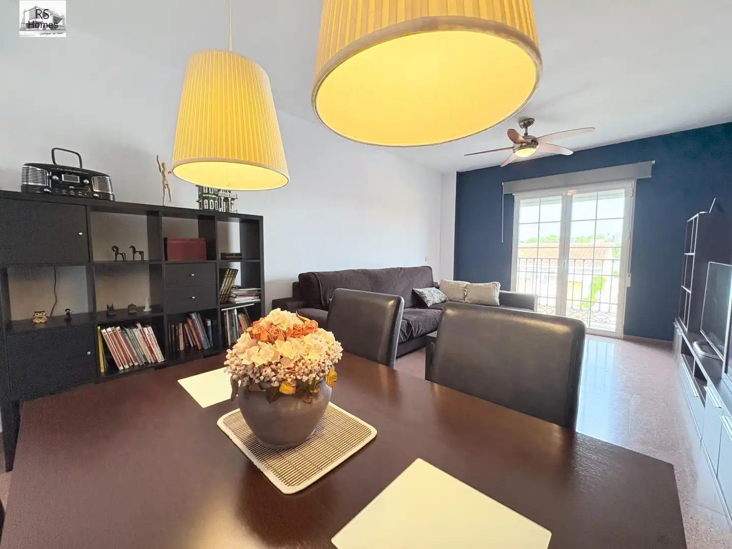 Living room of Flat for sale in Vilamarxant  with Air Conditioner, Heating and Storage room