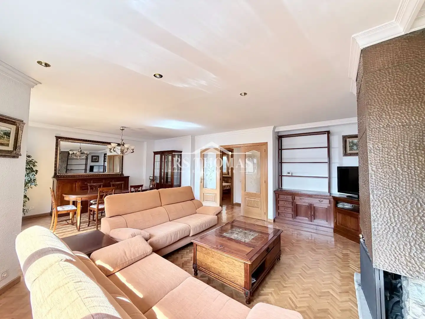Sala de estar de Ático de alquiler en Andorra la Vella con Calefacción y Terraza