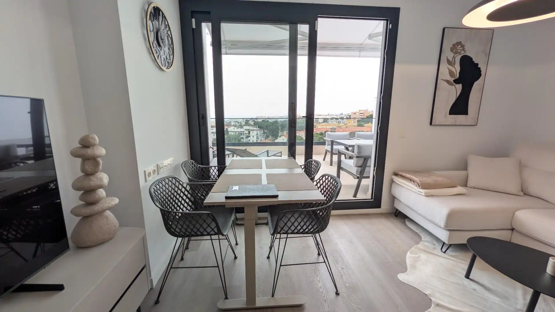 Terrasse von Wohnung zur Miete in Torremolinos mit Klimaanlage, Heizung und Terrasse