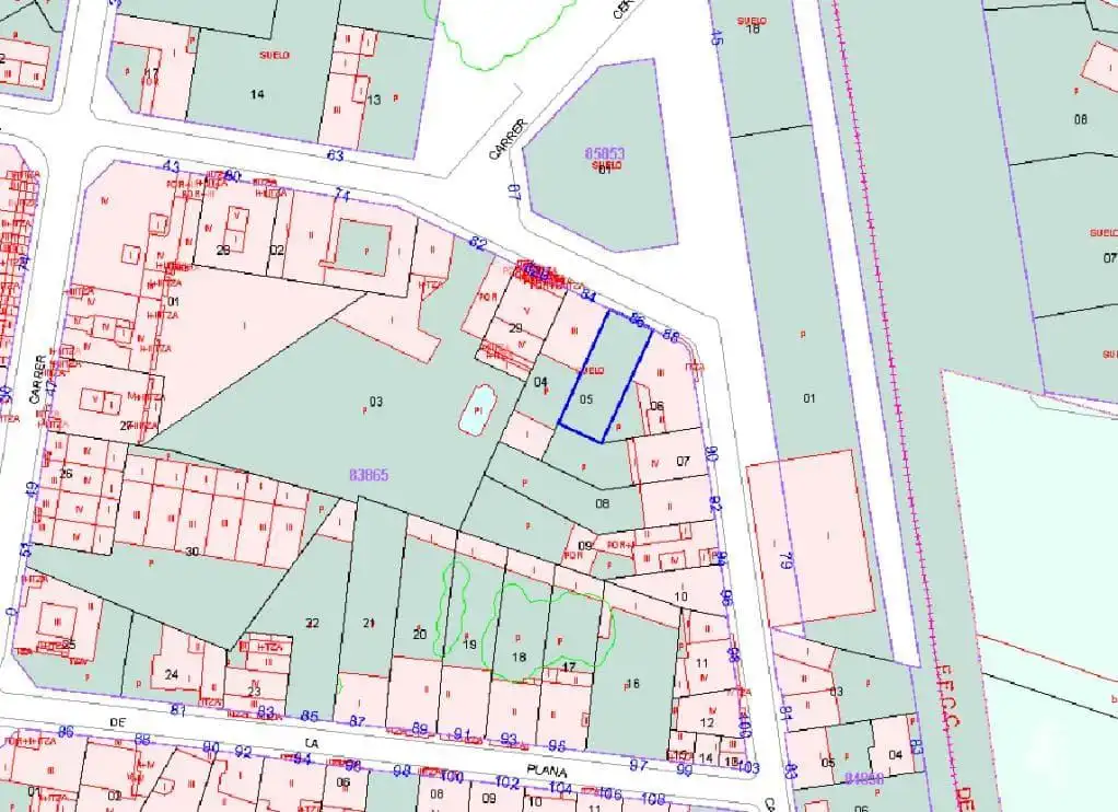 Terrenos y solares en venta en Carrer d'Almata