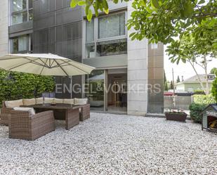 Terrace of Single-family semi-detached for sale in  Madrid Capital  with Air Conditioner and Swimming Pool