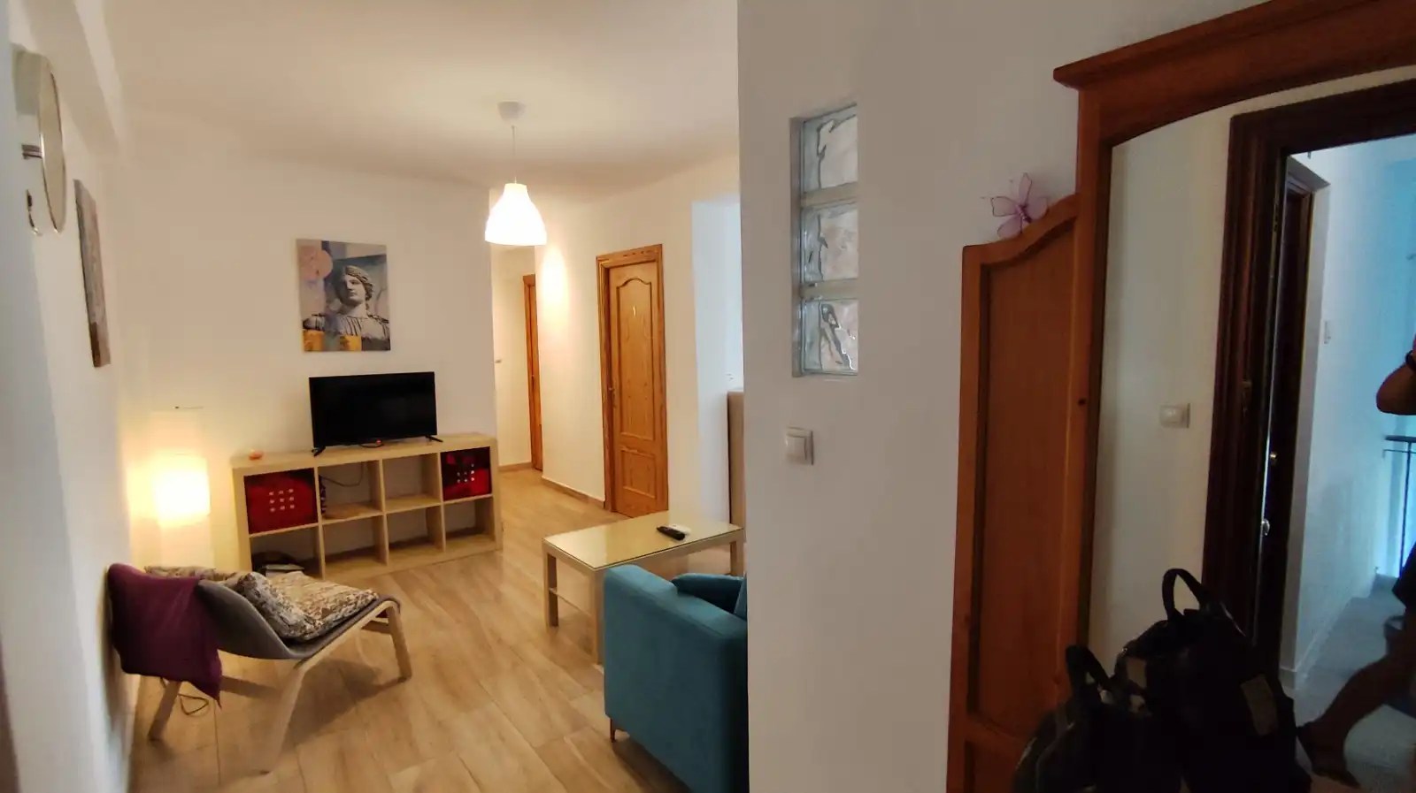 Wohnzimmer von Wohnung zur Miete in Granada mit Klimaanlage, Möbliert und Ofen