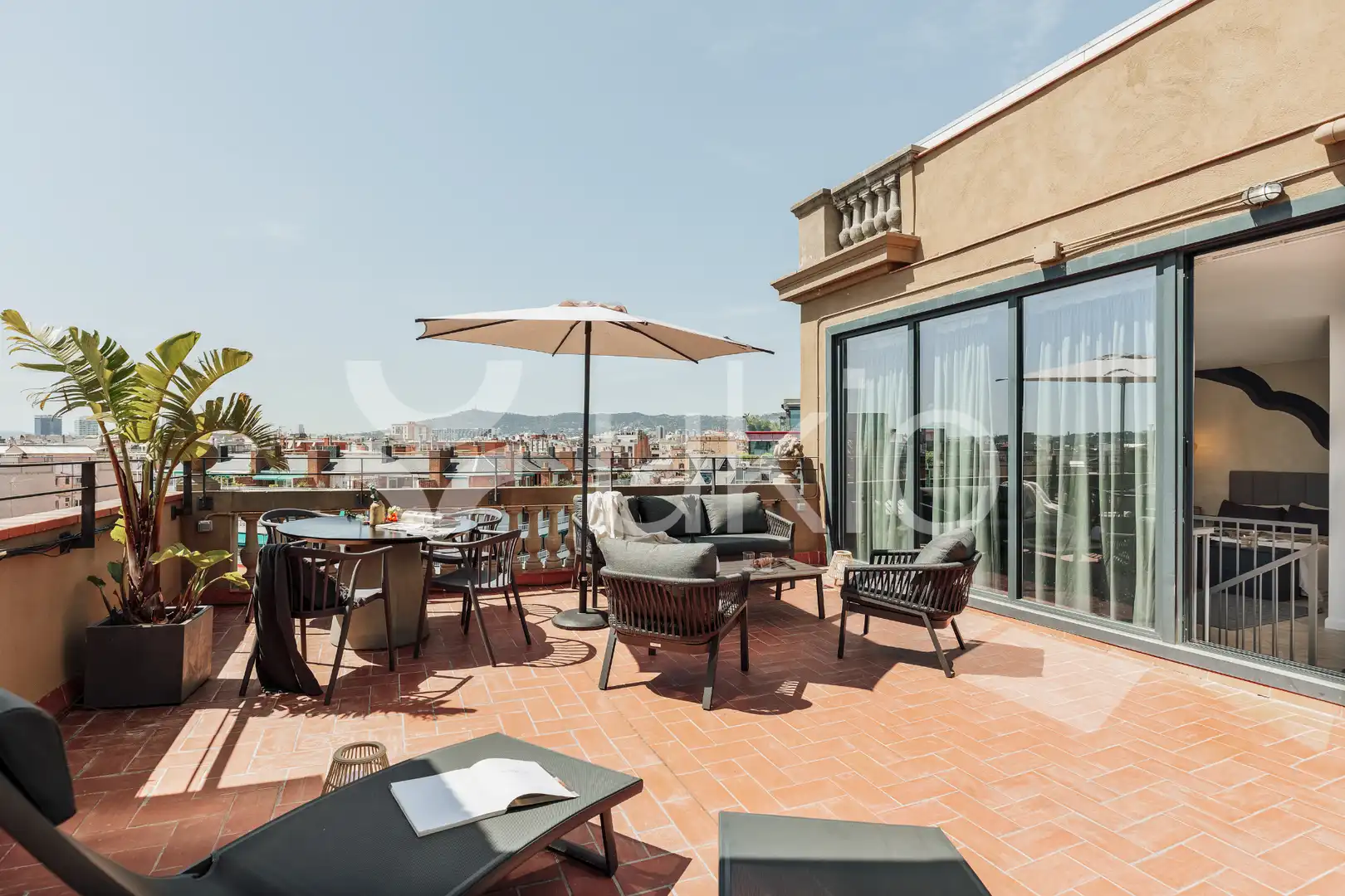 Terrassa de Apartament de lloguer en Barcelona amb Aire condicionat, Calefacció i Terrassa