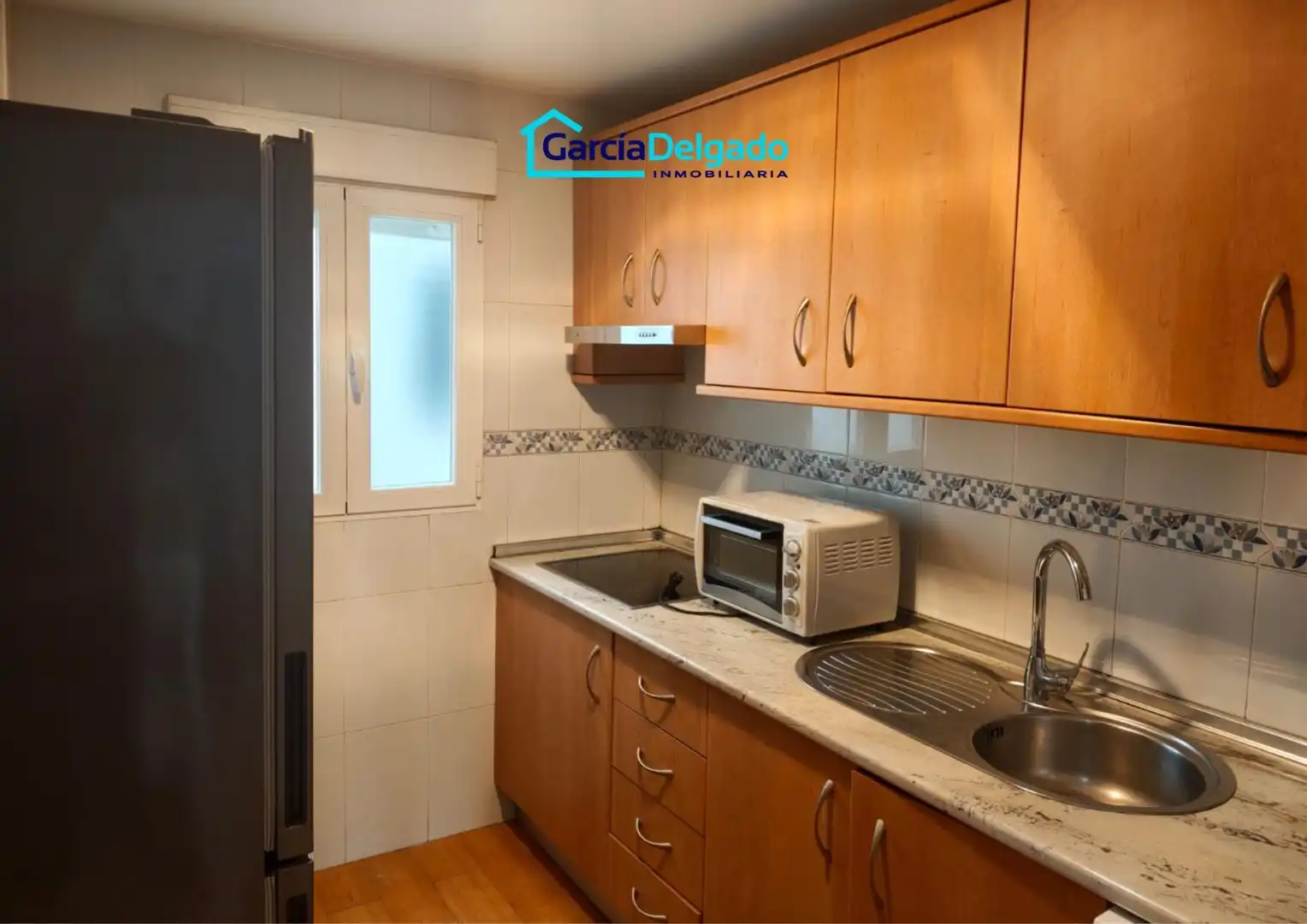 Kitchen of Flat for sale in Granada  with Terrace, Furnished and Balcony