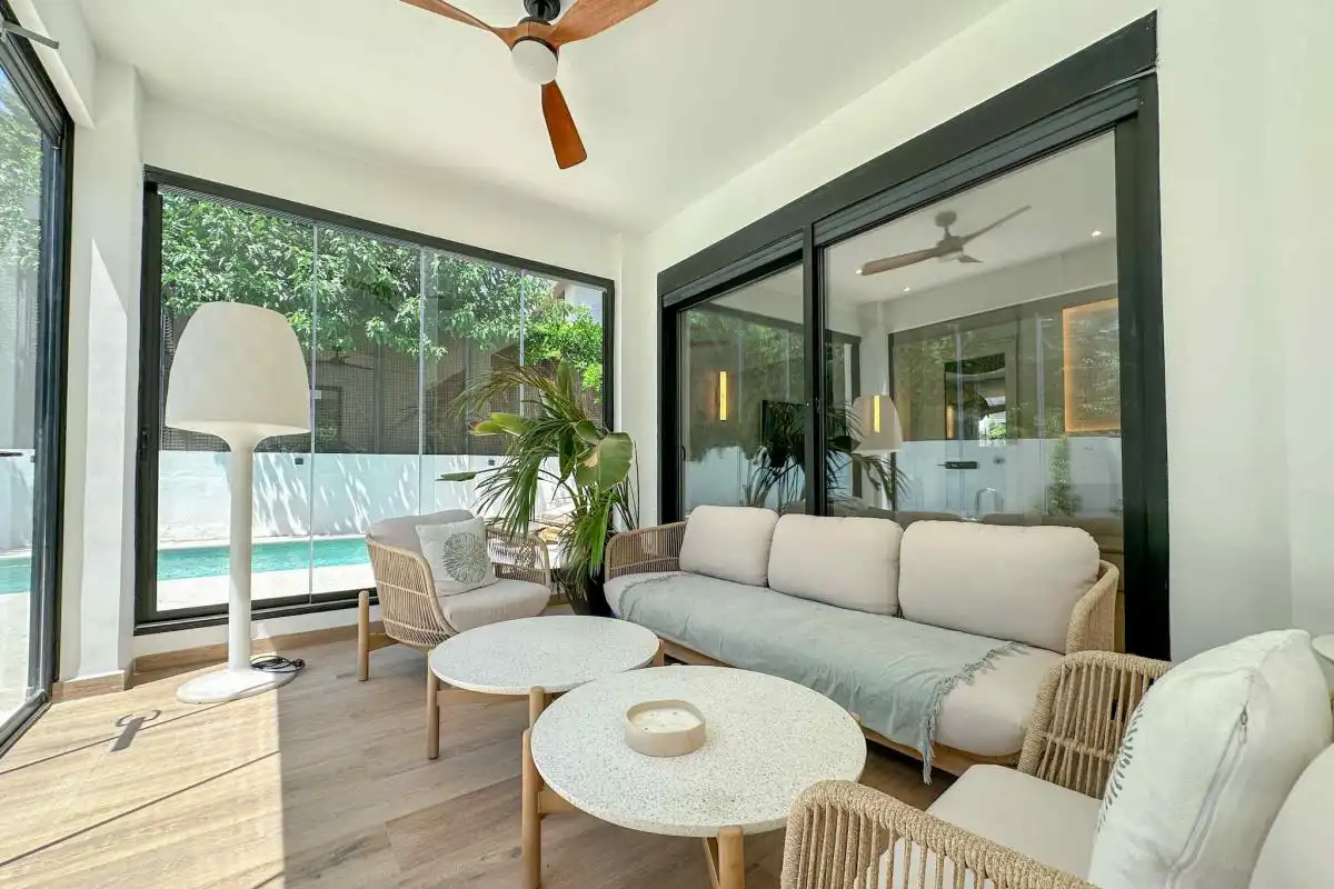 Terrace of Houses for rent in La Moraleja  with Air Conditioner, Heating and Private garden