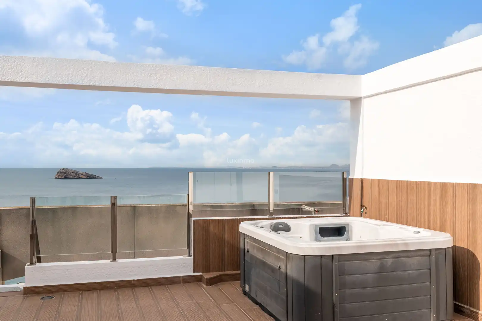 Terrasse von Maisonette zum Verkauf in Benidorm mit Klimaanlage, Heizung und Terrasse