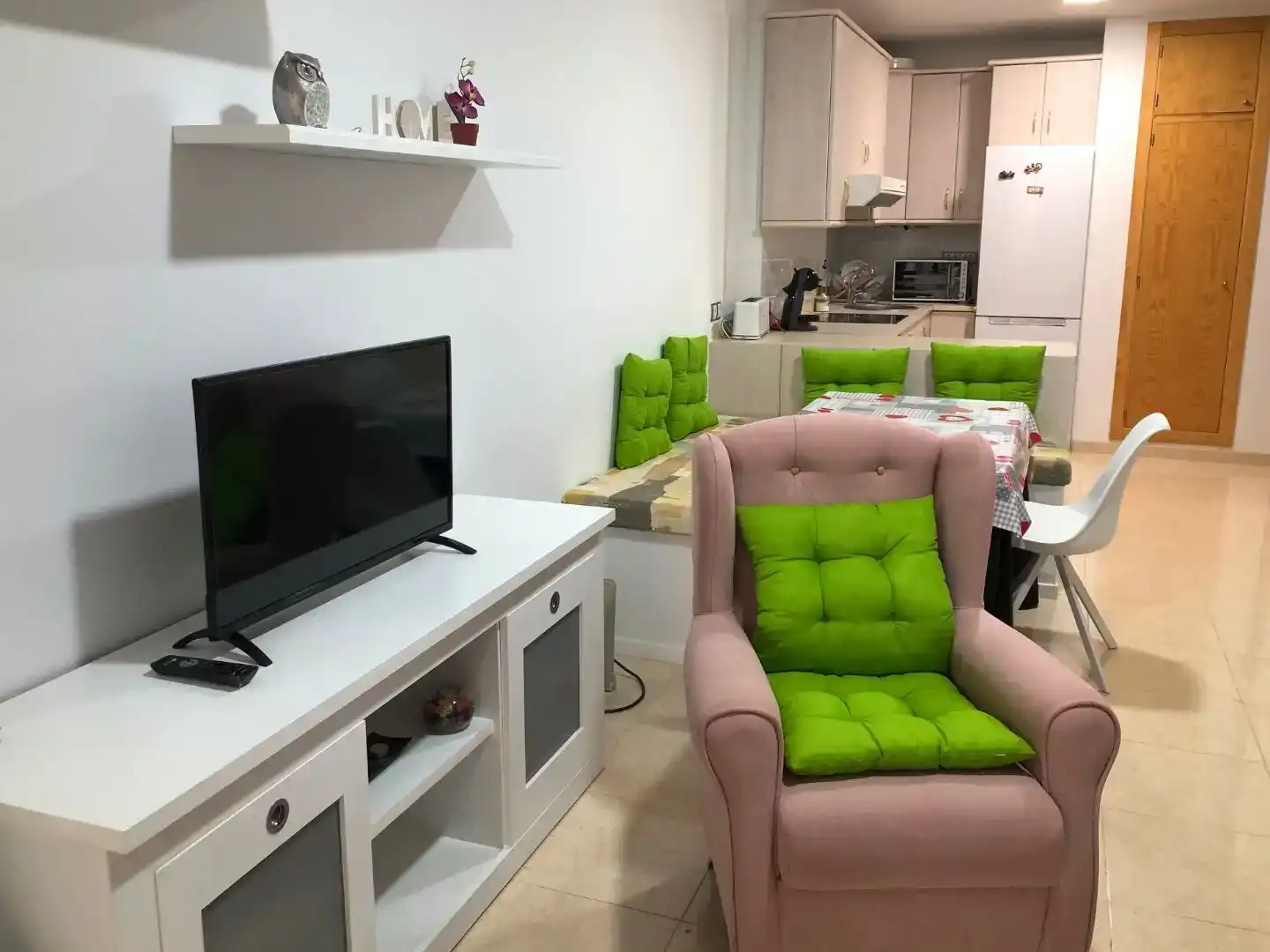 Sala de estar de Piso en venta en Vícar con Piscina