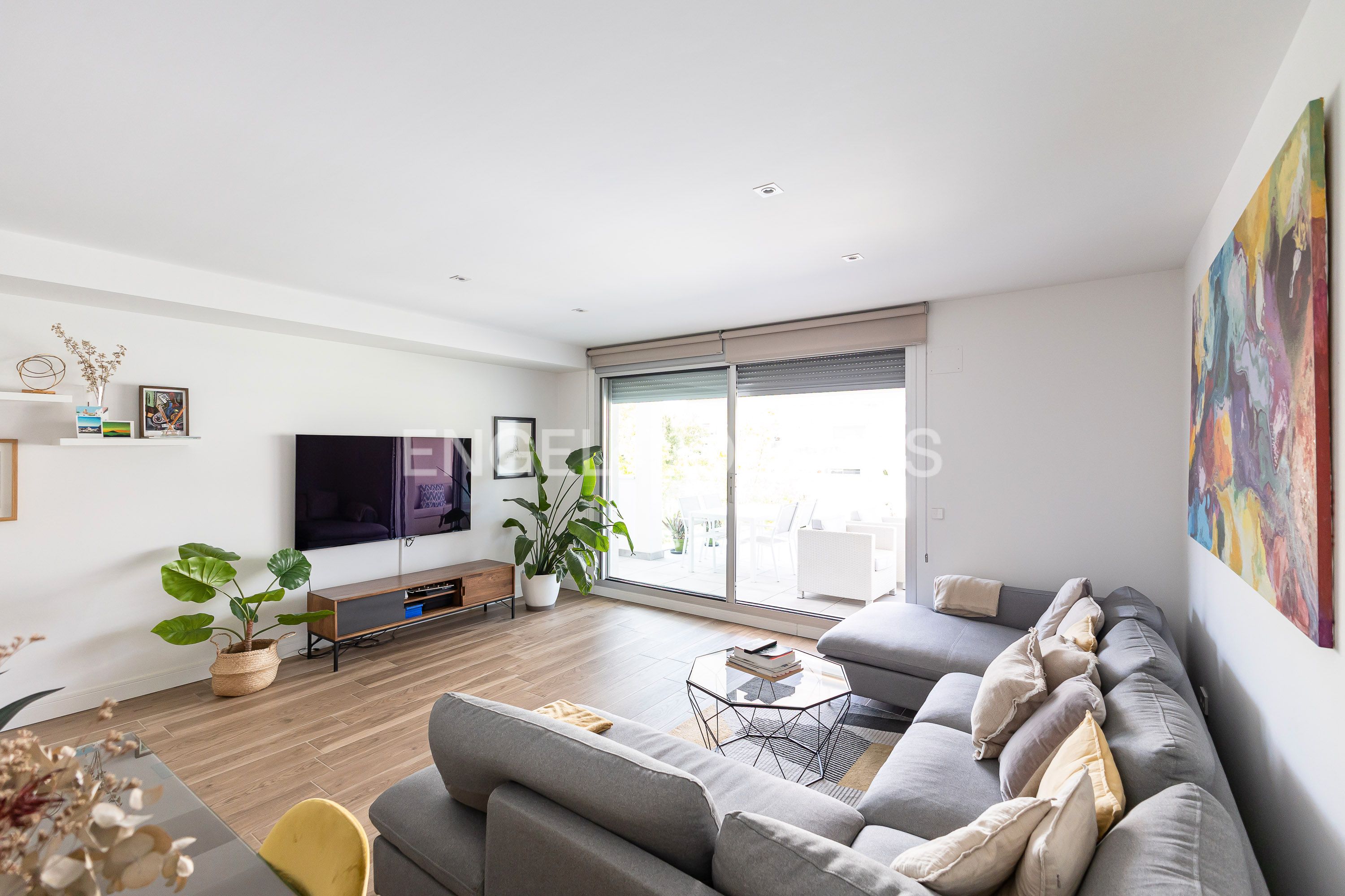 Sala d'estar de Apartament en venda en Boadilla del Monte amb Aire condicionat, Calefacció i Terrassa