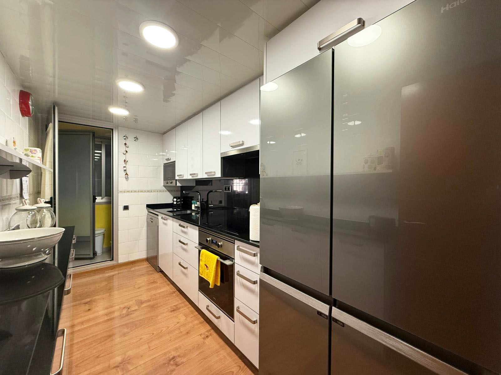Kitchen of Planta baja for sale in  Barcelona Capital  with Heating and Balcony