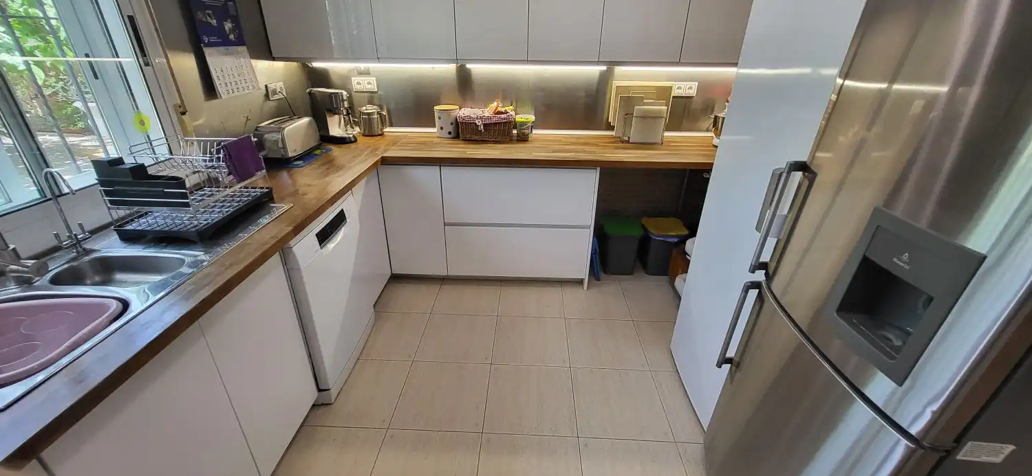 Cocina de Casa o chalet en venta en Roquetes con Aire acondicionado, Calefacción y Jardín privado