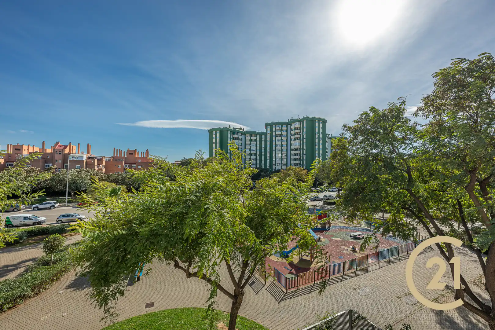Außenansicht von Wohnung zum Verkauf in Málaga mit Klimaanlage, Terrasse und Abstellraum