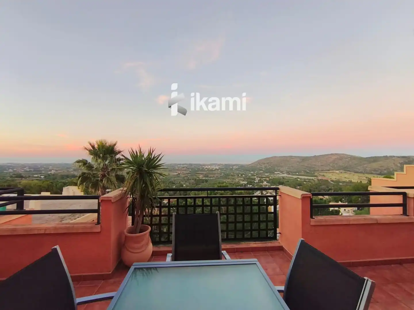 Terrace of Flat for sale in Pedreguer  with Air Conditioner, Terrace and Swimming Pool