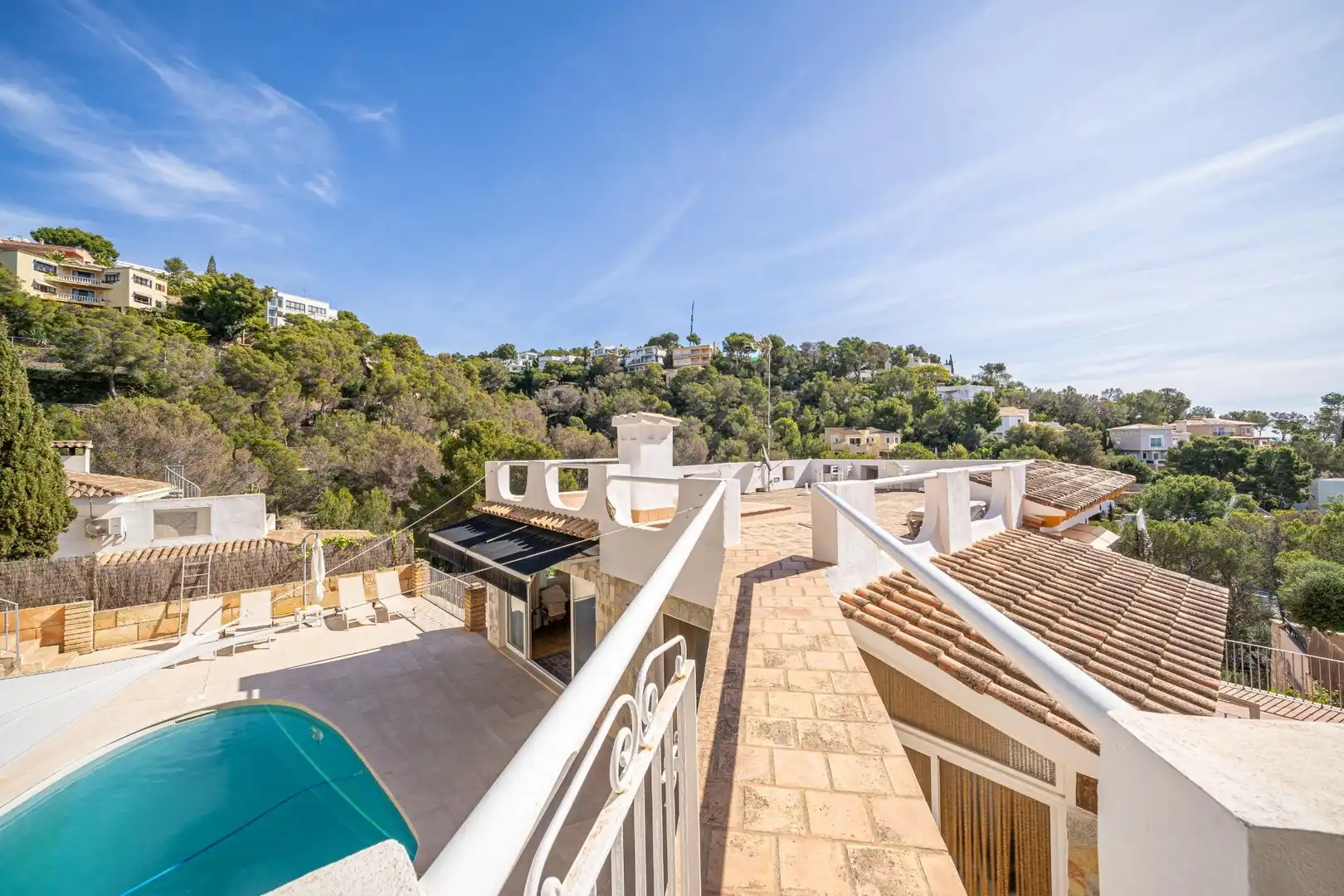 Vista exterior de Casa o xalet en venda en Calvià amb Aire condicionat, Calefacció i Jardí privat