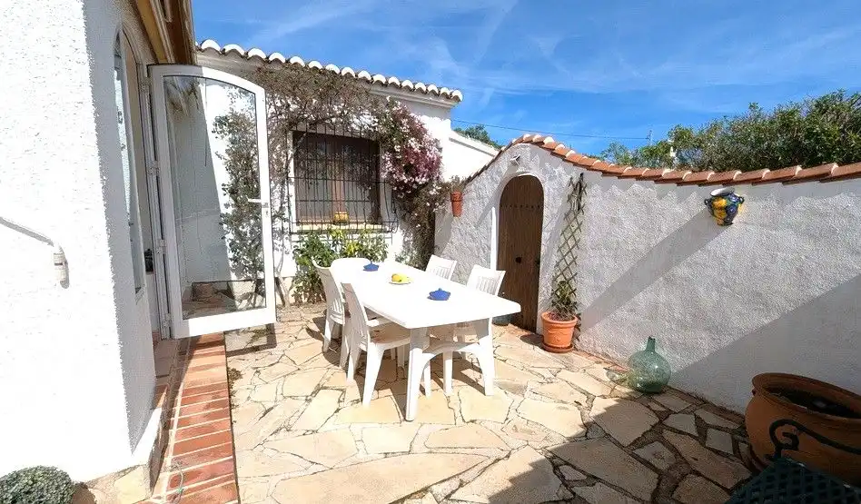 Garden of Houses for sale in Jávea / Xàbia  with Heating and Swimming Pool