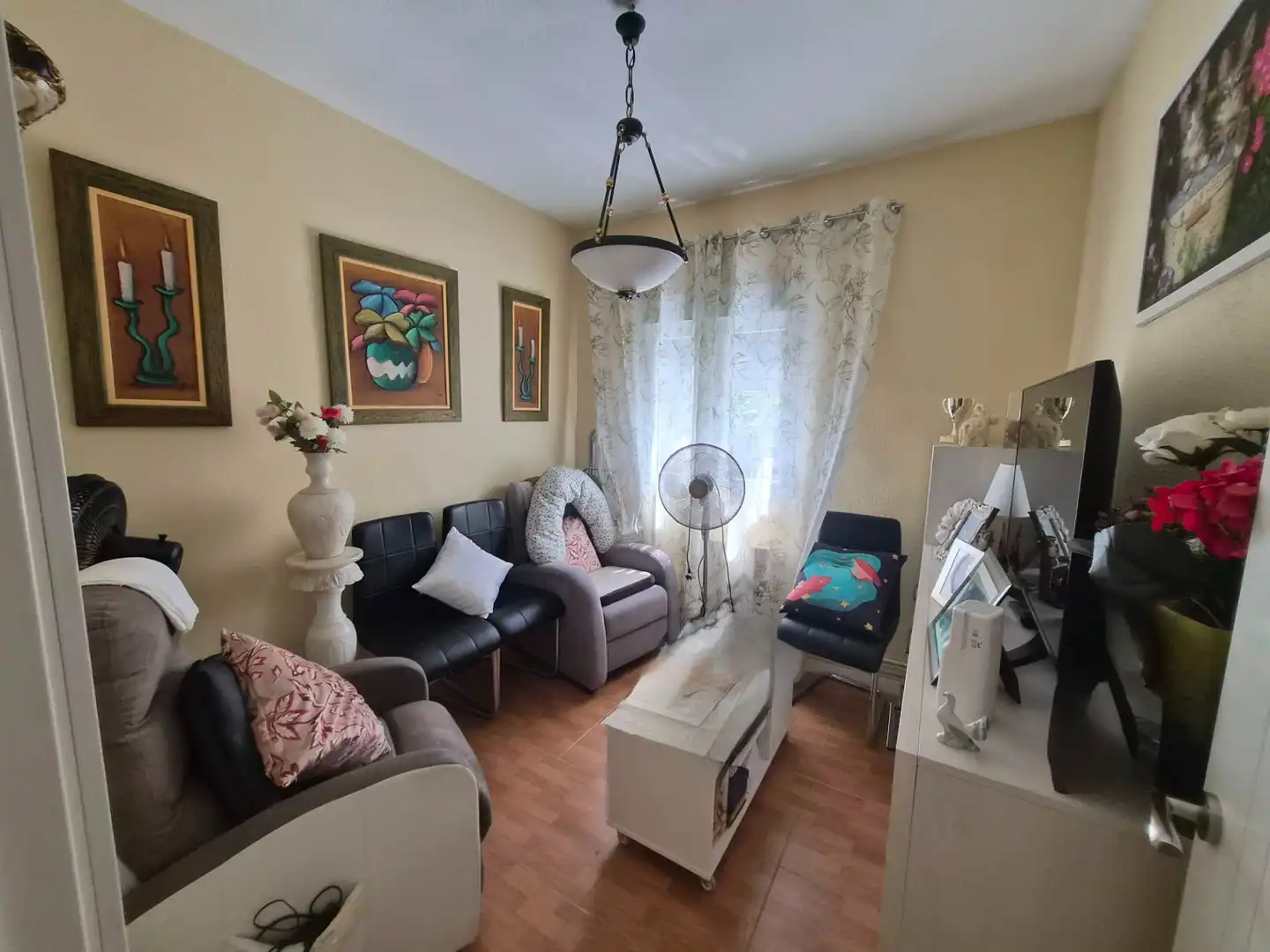 Living room of Flat for sale in Madrid  with Air Conditioner
