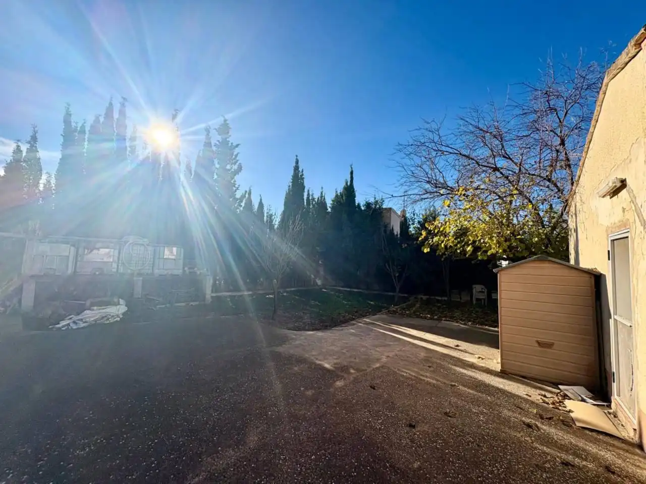 Vista exterior de Casa o xalet en venda en Tibi amb Jardí privat