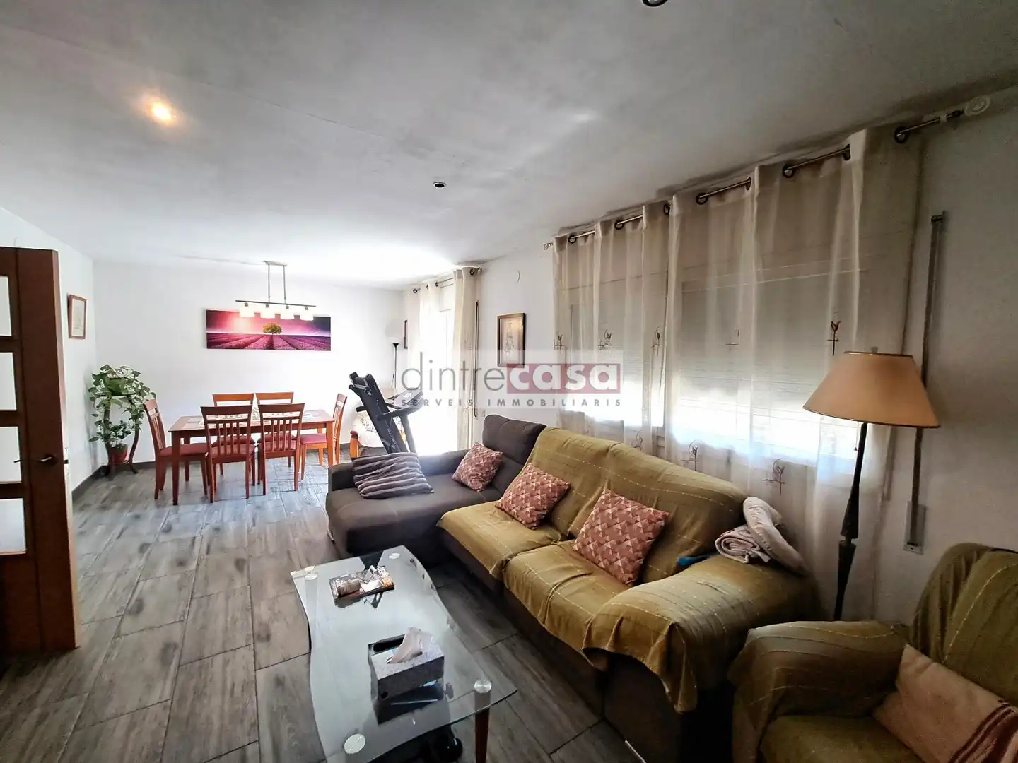 Wohnzimmer von Haus oder Chalet zum Verkauf in Tordera mit Ofen