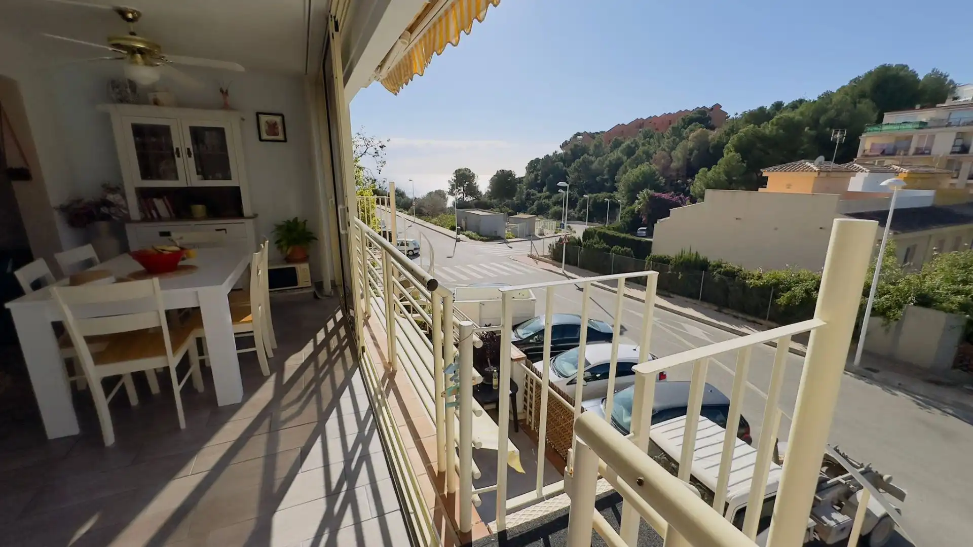 Terrassa de Apartament en venda en Calpe / Calp amb Aire condicionat, Terrassa i Piscina comunitària