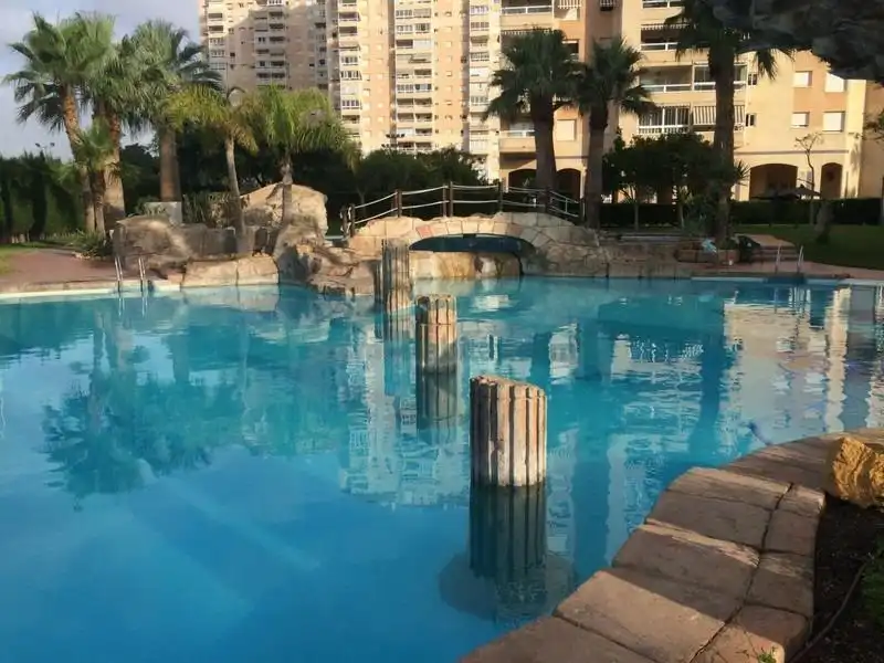 Swimming pool of Apartments for sale in El Campello  with Air Conditioner, Private garden and Terrace