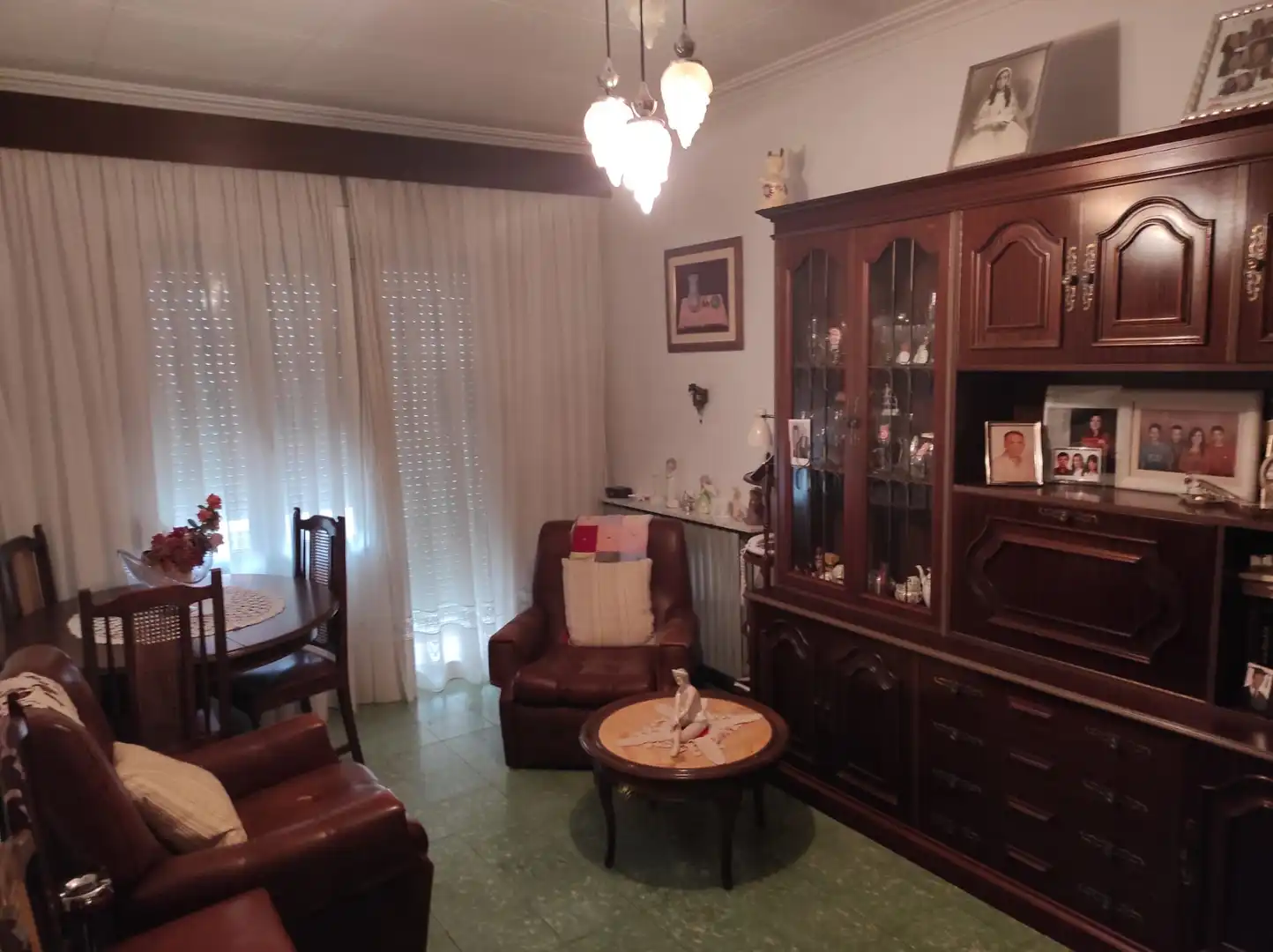 Sala d'estar de Casa o xalet en venda en Lleida amb Terrassa i Balcó