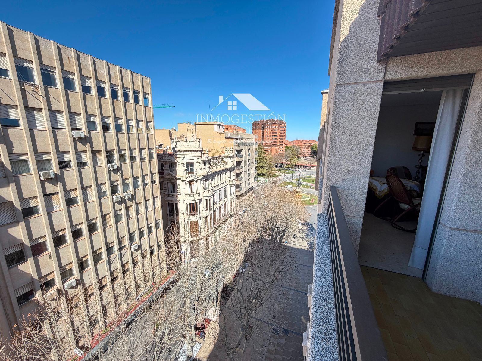 Exterior view of Flat for sale in  Albacete Capital  with Air Conditioner, Heating and Terrace