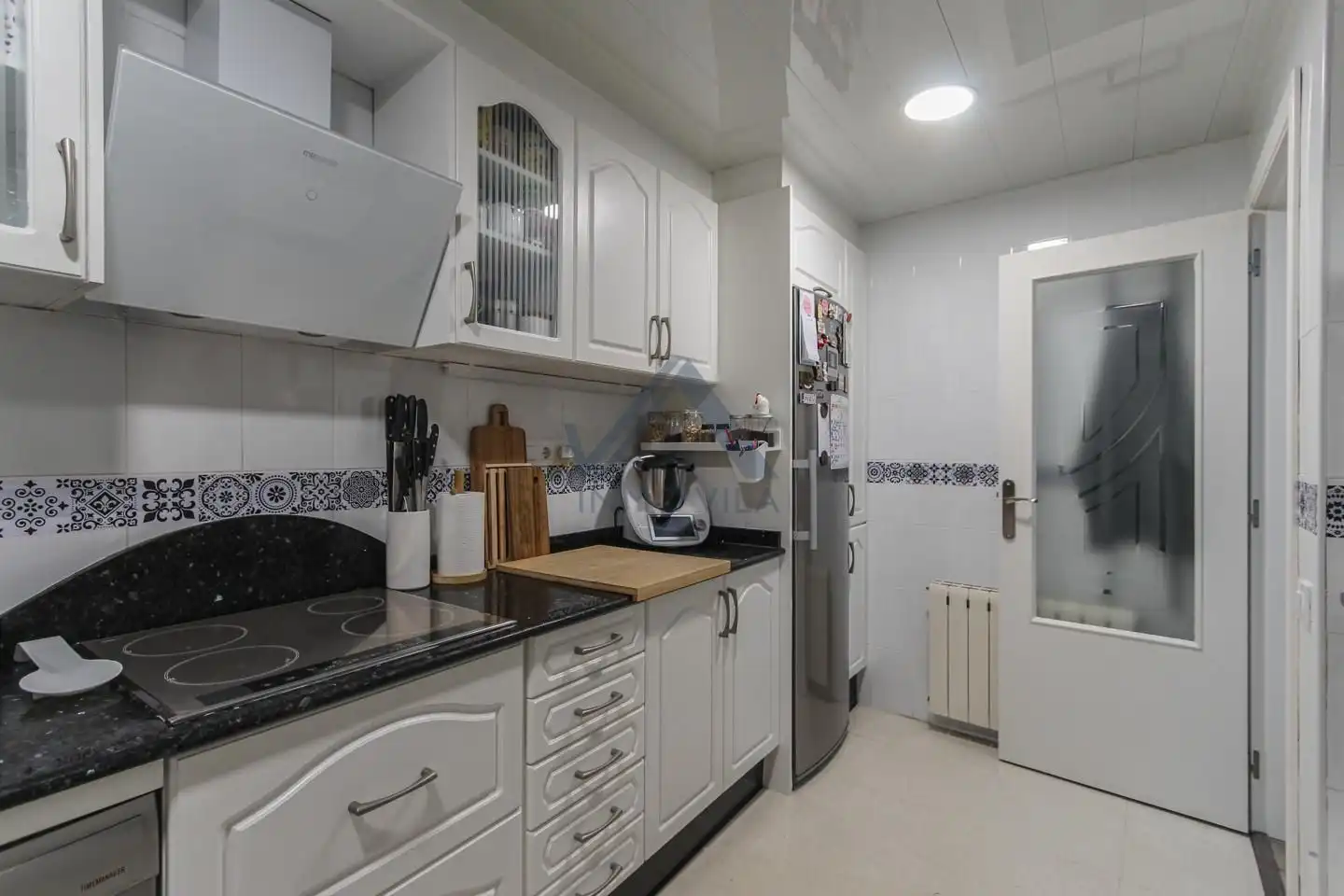 Küche von Wohnung zum Verkauf in Montcada i Reixac mit Klimaanlage, Terrasse und Möbliert