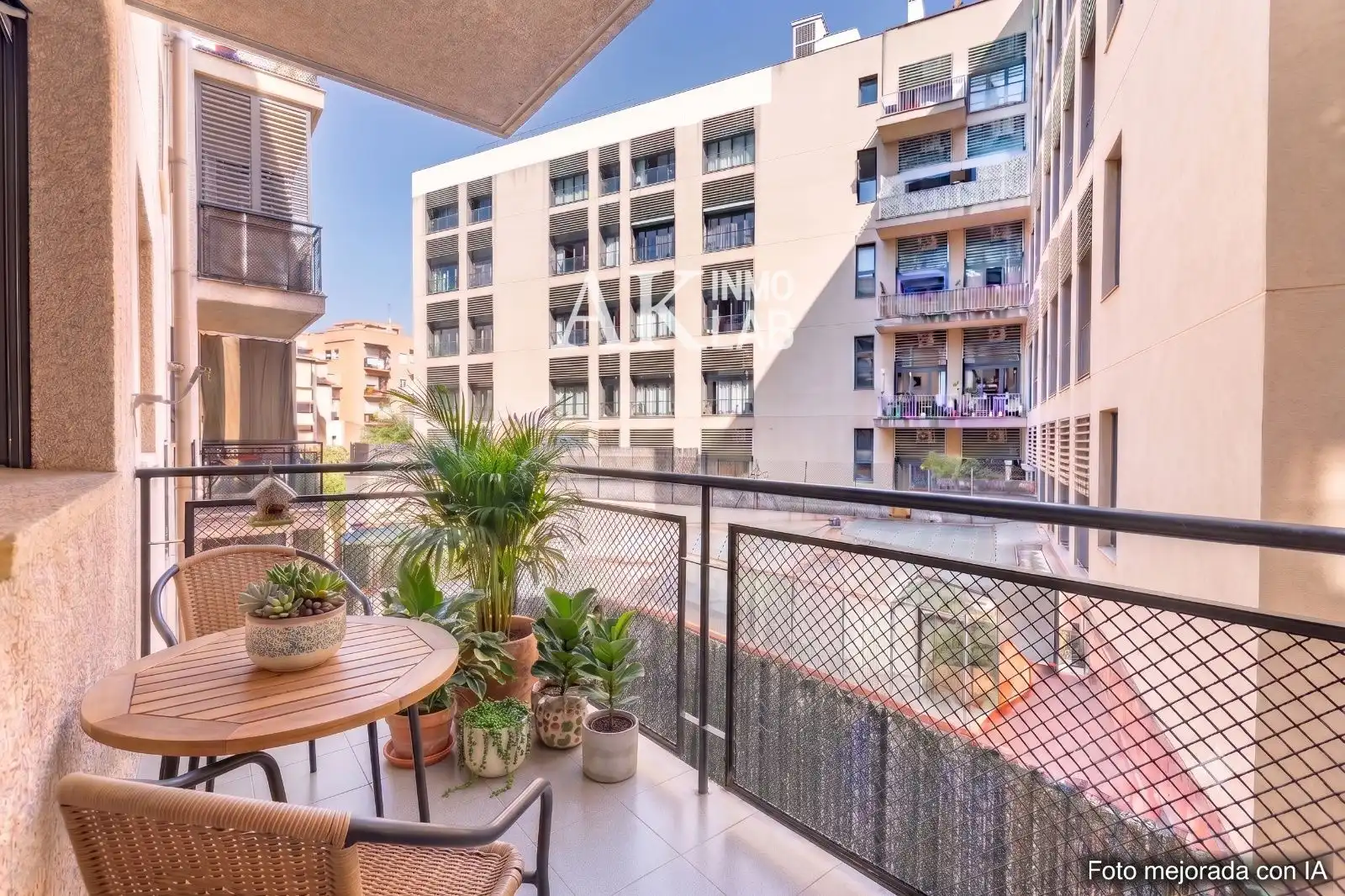 Balcony of Flat for sale in Barcelona  with Air Conditioner, Heating and Terrace