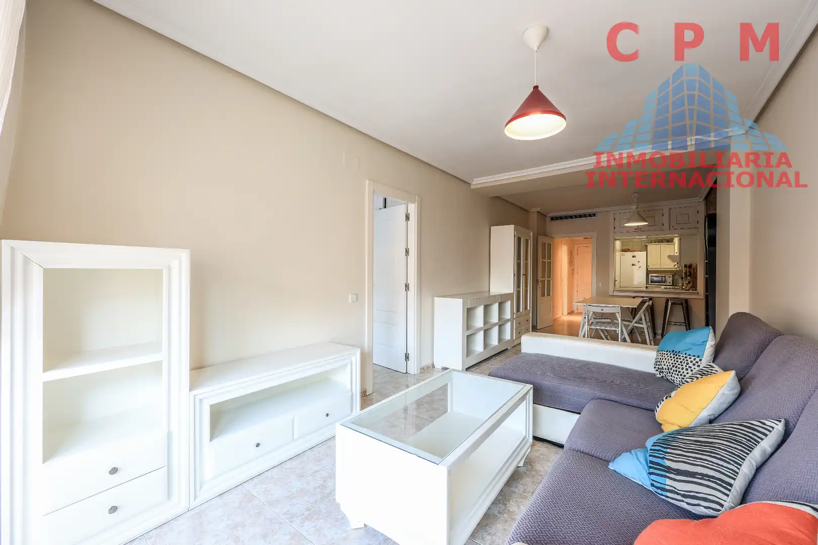 Wohnzimmer von Wohnung zur Miete in Madrid mit Klimaanlage, Heizung und Parkett