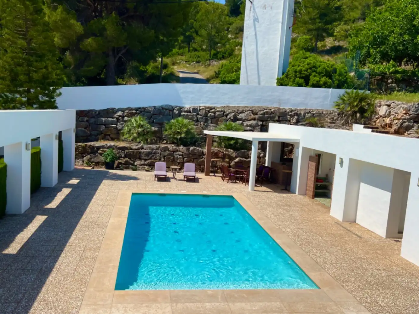 Piscina de Casa o xalet en venda en Pedreguer amb Aire condicionat, Calefacció i Jardí privat